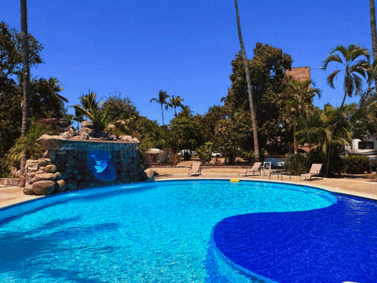 Camper rental in gated resort Puerto Vallarta with 24/7 security and tropical surroundings