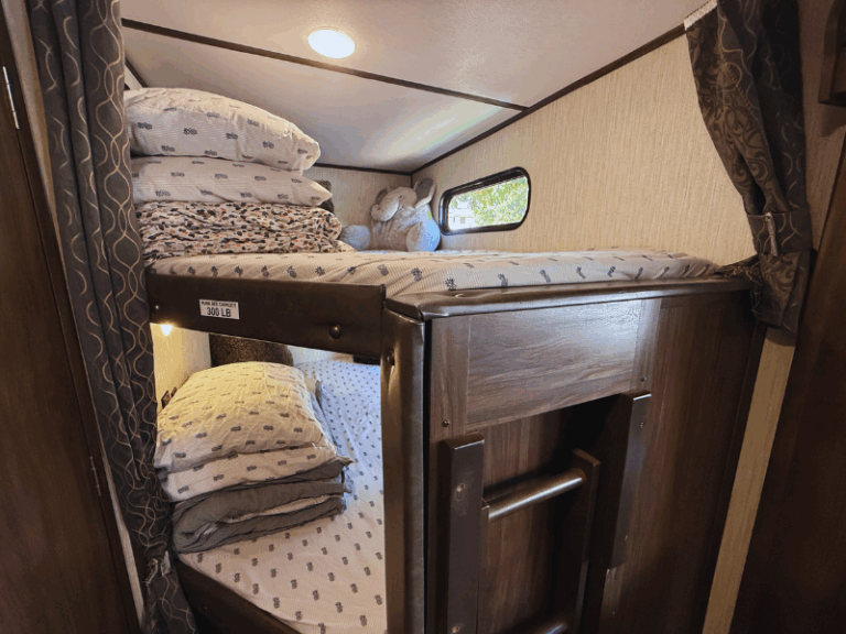 RV bunk beds in Puerto Vallarta rental, perfect for families with kids or extra guests